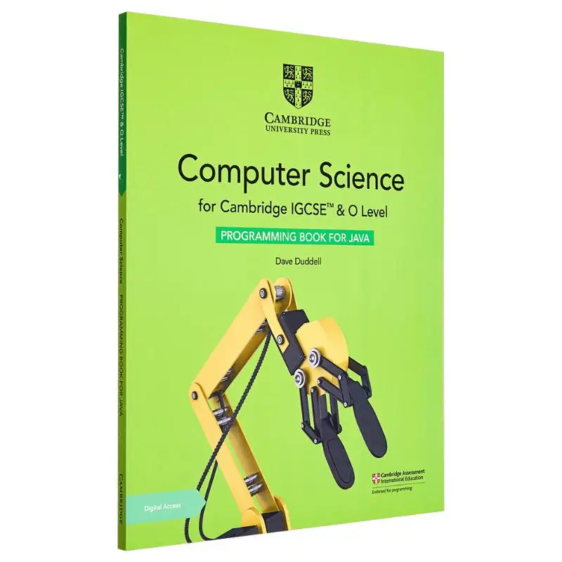 Cambridge IGCSE And O Level Computer Science Programming Book For Java With Digital Access 2 Years Dave Duddell 9781108910071