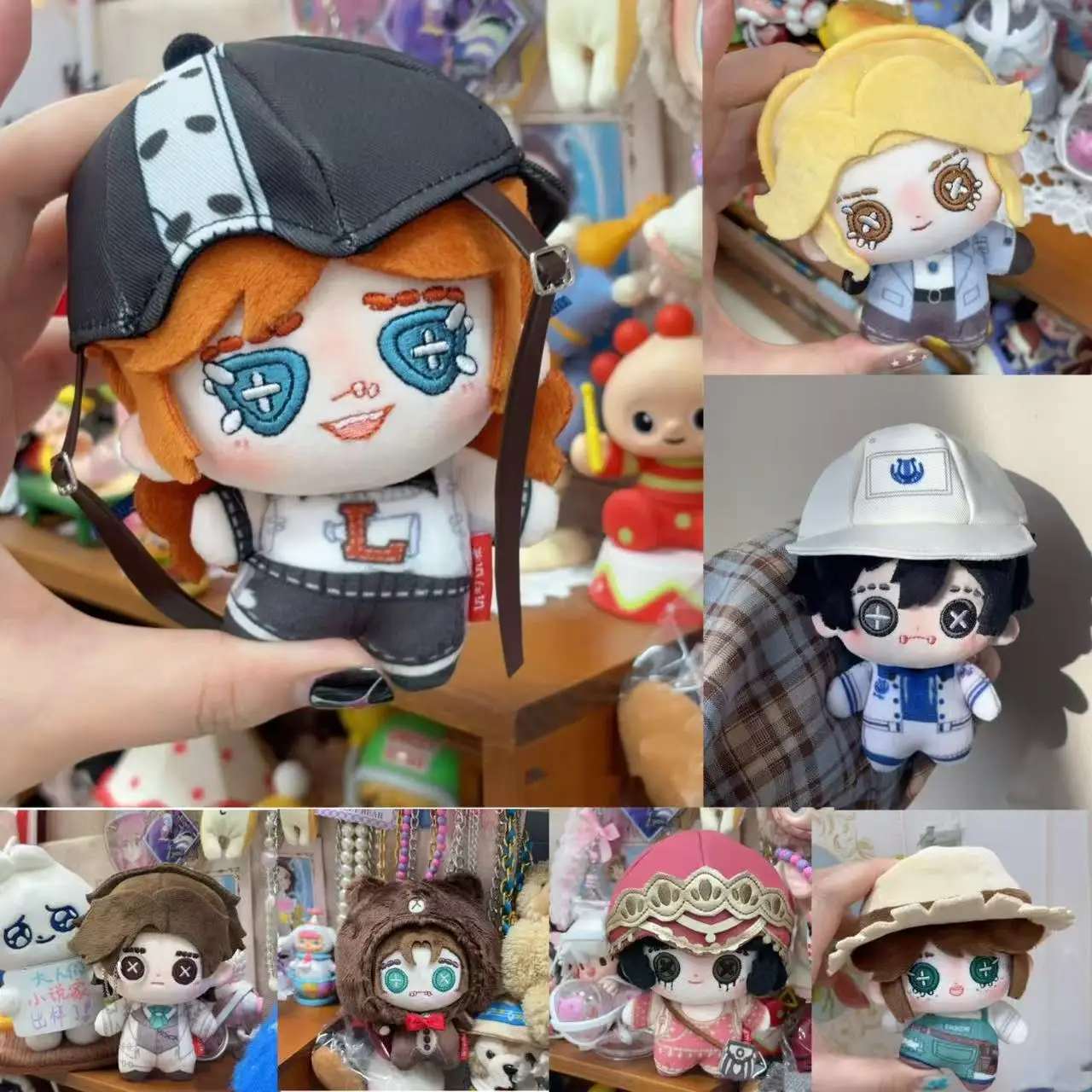 Identity V Cotton Doll 10cm Emma Gardener Plush Toy Cute Anime Game Collectible Bag Pendant Soft Stuffed Figure For Game Fans
Identity V Cotton Doll 10cm Emma Gardener Plush Toy Cute Anime Game Collectible Bag Pendant Soft Stuffed Figure For Game Fans