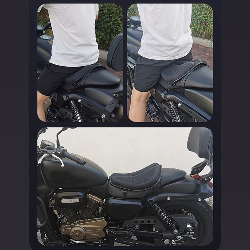 Motorcycle Gel Seat Cushion Breathable Heat Insulation Air Pad Cover Anti Slip Sunscreen Seat Cover Shock Absorption
Motorcycle Gel Seat Cushion Breathable Heat Insulation Air Pad Cover Anti Slip Sunscreen Seat Cover Shock Absorption