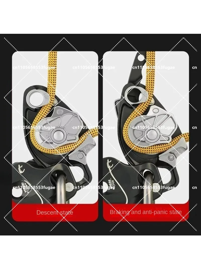 Cam Manual Control, Outdoor Climbing Downhill, Aerial Work Protection, Descender
Cam Manual Control, Outdoor Climbing Downhill, Aerial Work Protection, Descender