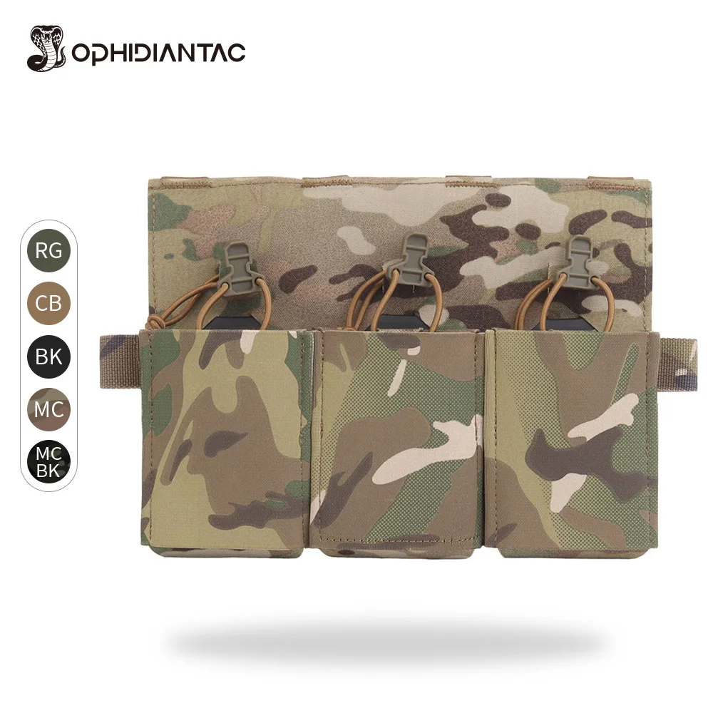 OPHIDIANTAC Multipurpose Triple Mag Pouch for CRYE Mag Pack Pouch for Plate Carrier Hunting Accessories
OPHIDIANTAC Multipurpose Triple Mag Pouch for CRYE Mag Pack Pouch for Plate Carrier Hunting Accessories
