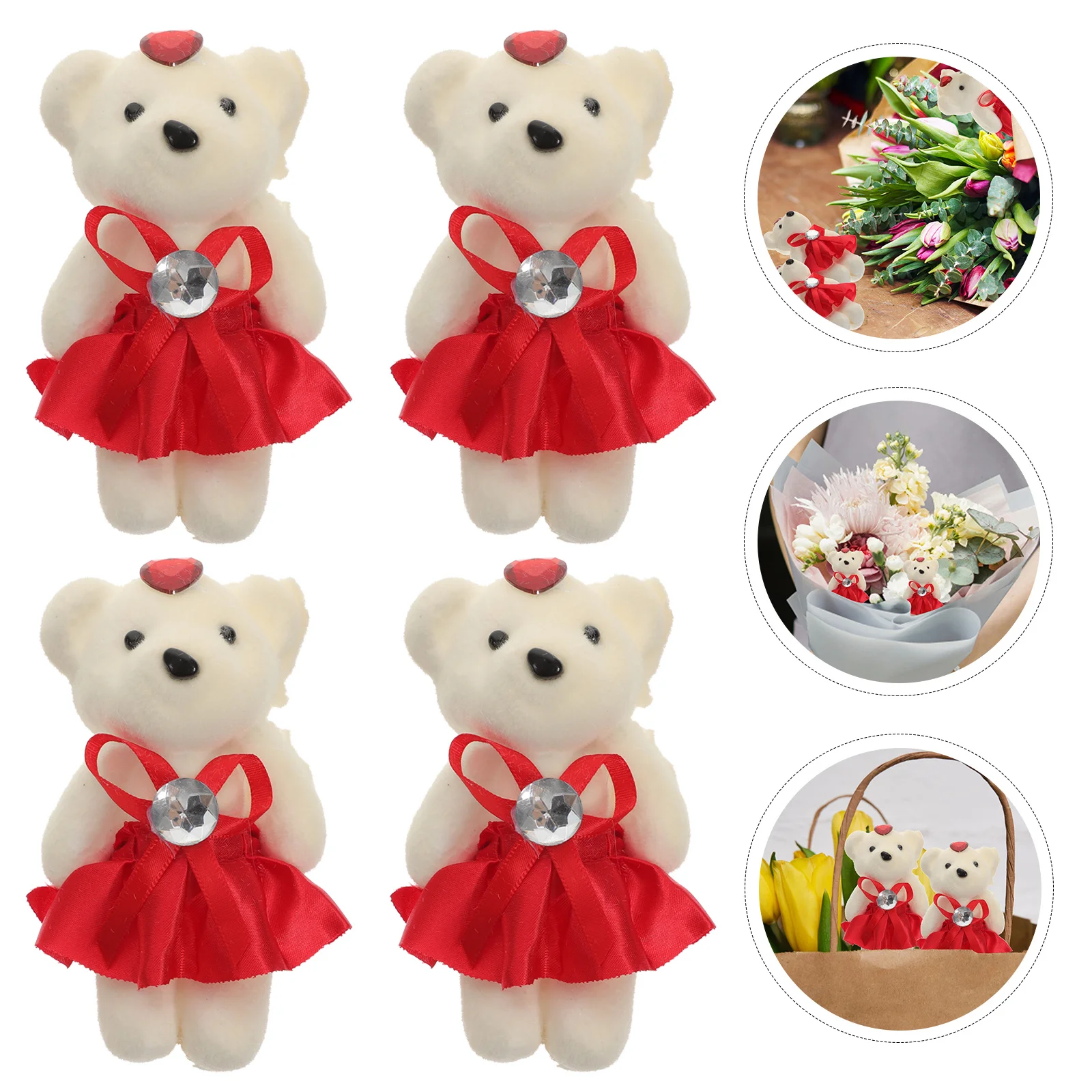 Foam Bears for Flowers Simulation Decorations Bouquet Ornaments Accessories Valentines Day
Foam Bears for Flowers Simulation Decorations Bouquet Ornaments Accessories Valentines Day
