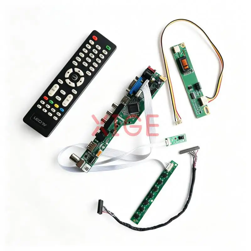 For CLAA141WB02 CLAA141WB05 CLAA141WB03 M141NWW1 Matrix Drive Board DIY Kit 1-CCFL 1280x800 1280*800 LVDS 30-Pin HDMI+VGA+AV+USB
For CLAA141WB02 CLAA141WB05 CLAA141WB03 M141NWW1 Matrix Drive Board DIY Kit 1-CCFL 1280x800 1280*800 LVDS 30-Pin HDMI+VGA+AV+USB