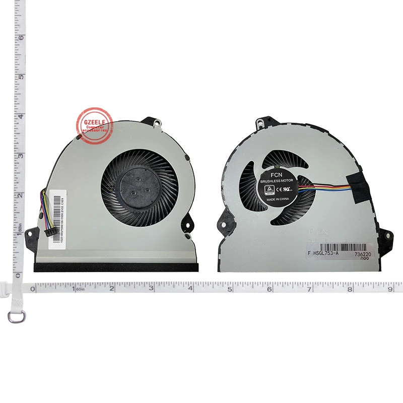 Laptop Cpu Cooling Fan For Asus ROG Strix FX73 FZ53V GL753 GL553 FX53 KX53 ZX53V VD/VE/VW FX53V/VD FX73V FX73VD FZ53VD GL753VD
Laptop Cpu Cooling Fan For Asus ROG Strix FX73 FZ53V GL753 GL553 FX53 KX53 ZX53V VD/VE/VW FX53V/VD FX73V FX73VD FZ53VD GL753VD