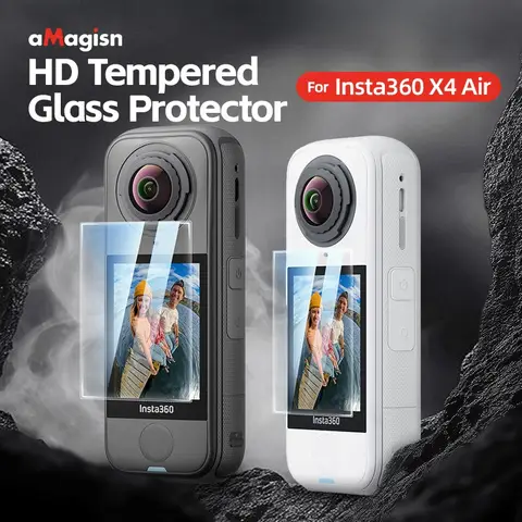 aMagisn for Insta360 X4 Air Screen Tempered Glass Protector HD Protective Film Shockproof and Explosion-proof Camera Accessories