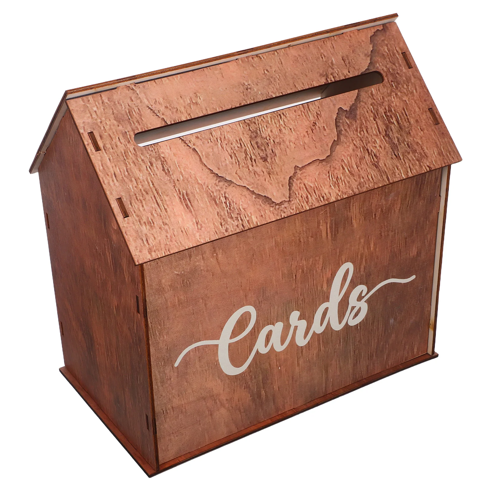 Rustic Style Card Box Wooden Wedding Keepsake Large Capacity For Bridal Shower Birthday Shower Celebrations Card Storage
Rustic Style Card Box Wooden Wedding Keepsake Large Capacity For Bridal Shower Birthday Shower Celebrations Card Storage