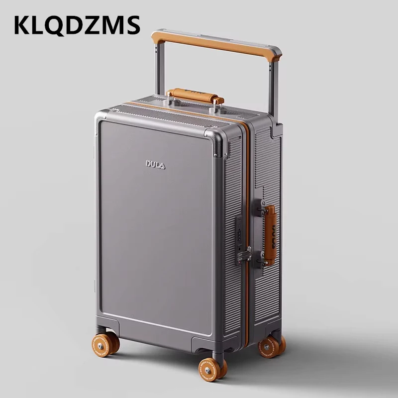 KLQDZMS Cabin Luggage 20"24"26Inch Multifunctional Boarding Box USB Charging Trolley Case ABS + PC Password Box Rolling Suitcase
KLQDZMS Cabin Luggage 20"24"26Inch Multifunctional Boarding Box USB Charging Trolley Case ABS + PC Password Box Rolling Suitcase