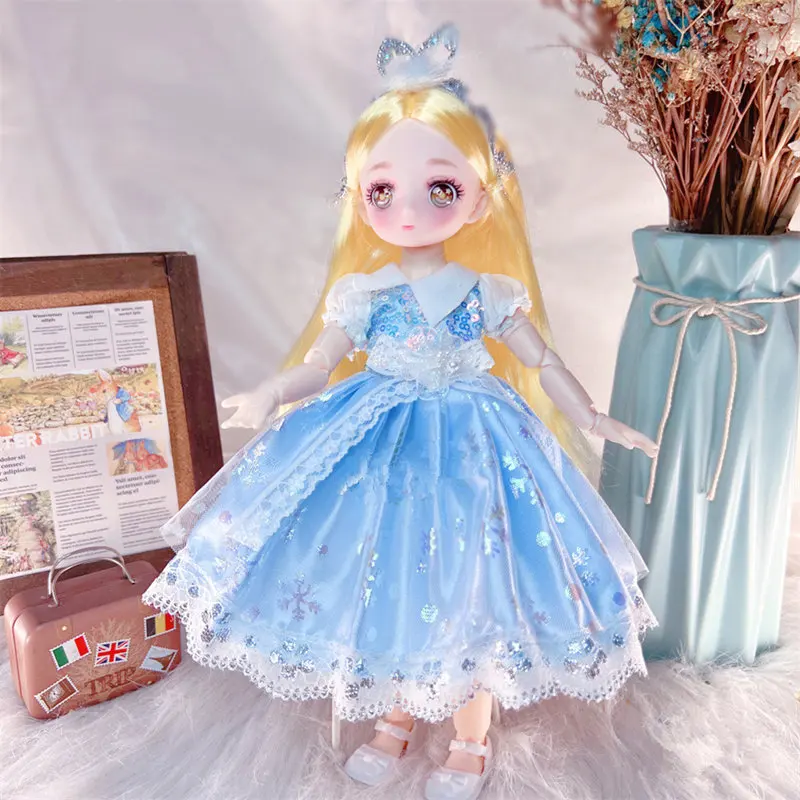 Новый 28 см Аниме Кукла полный комплект 1/6 Bjd с одеждой костюм одеваются игрушки для детей
Новый 28 см Аниме Кукла полный комплект 1/6 Bjd с одеждой костюм одеваются игрушки для детей