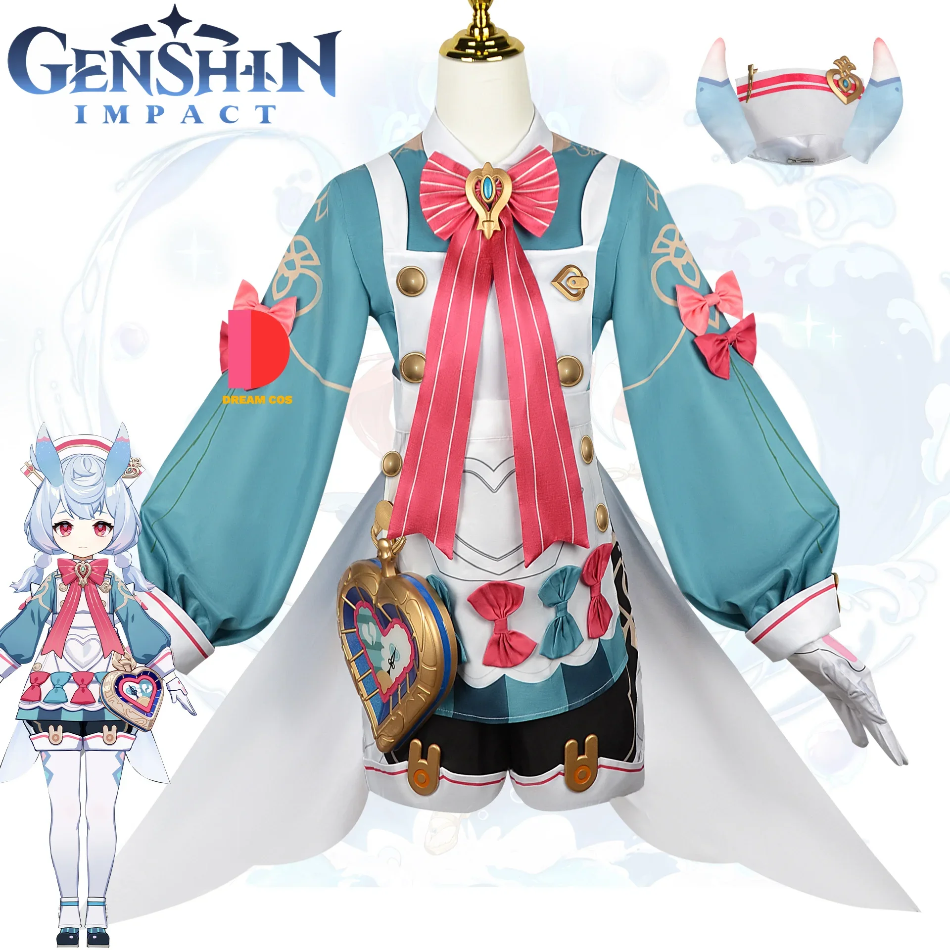 Genshin Impact Sigewinne Косплей Костюм Fontaine Аниме Игровой Наряд Хэллоуин Платье Высокое Качество для Вечеринки Вентилятора
Genshin Impact Sigewinne Косплей Костюм Fontaine Аниме Игровой Наряд Хэллоуин Платье Высокое Качество для Вечеринки Вентилятора