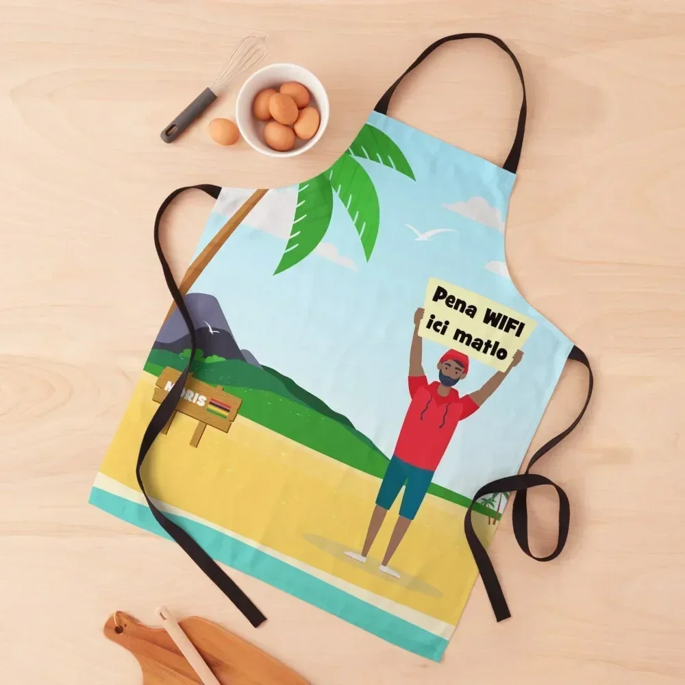 Pena WIFI ici matlo Mauritius Apron waiter Woman Work Home And Kitchen Home Utensils Apron
Pena WIFI ici matlo Mauritius Apron waiter Woman Work Home And Kitchen Home Utensils Apron
