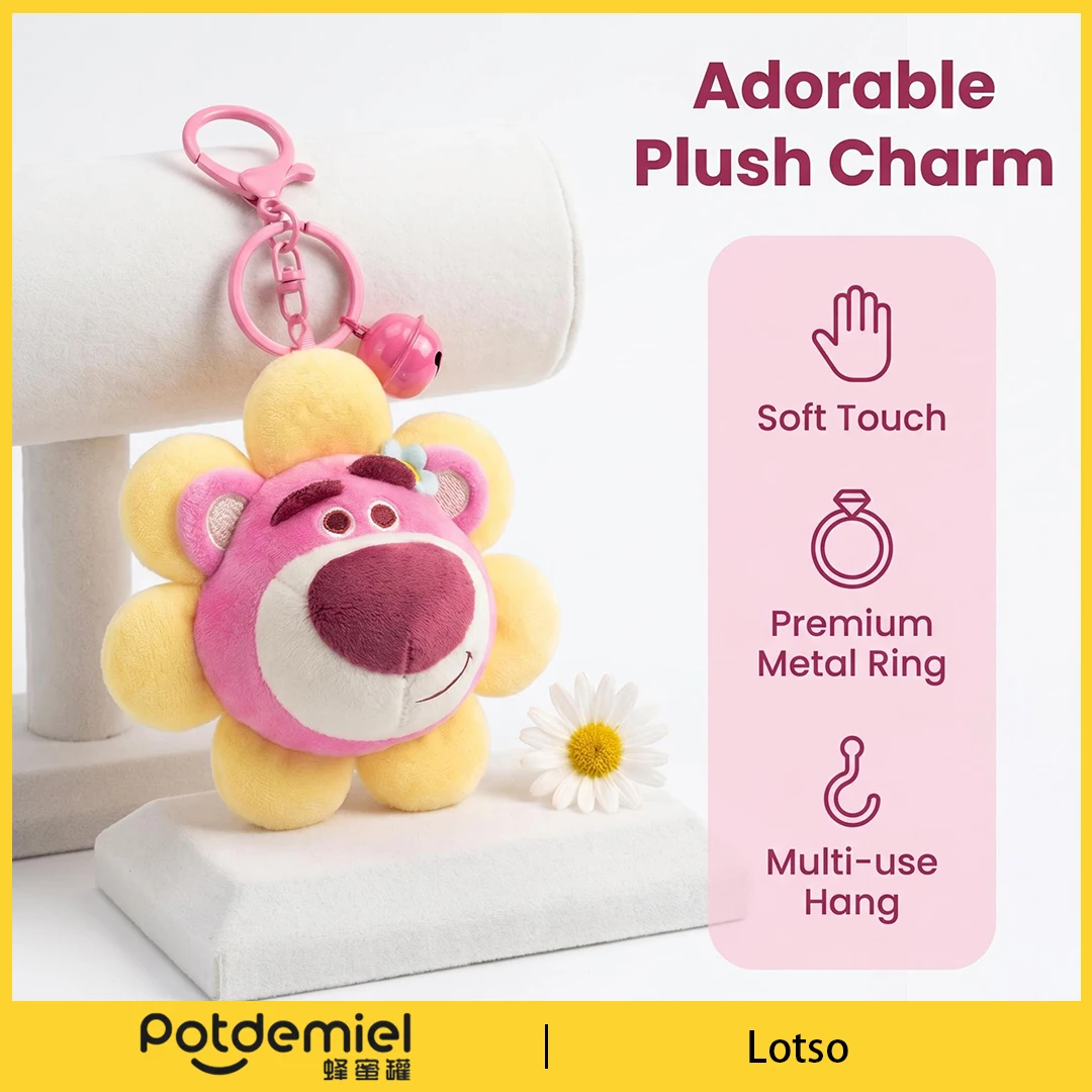 Potdemiel Disney Lotso Plush Bear Keychain Flower Strawberry Bear Doll Bag Charm Backpack Pendant Kids Gift Collectible Figure
Potdemiel Disney Lotso Plush Bear Keychain Flower Strawberry Bear Doll Bag Charm Backpack Pendant Kids Gift Collectible Figure