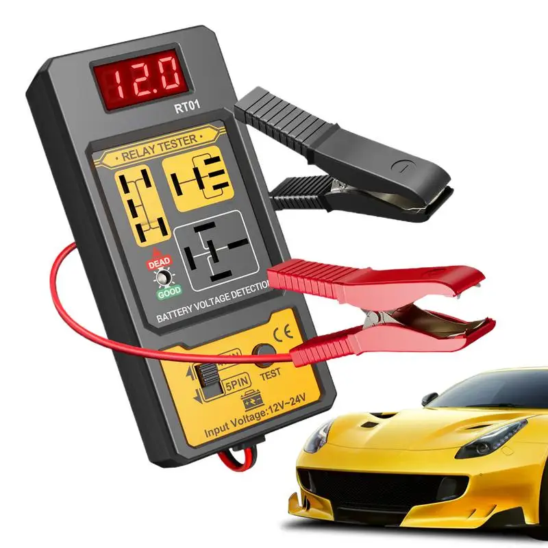 Car Battery Load Tester Battery Load Tester Diagnostic Professional 12V/24V Scanner For Motorcycle Road Trip Truck Yachts
Car Battery Load Tester Battery Load Tester Diagnostic Professional 12V/24V Scanner For Motorcycle Road Trip Truck Yachts