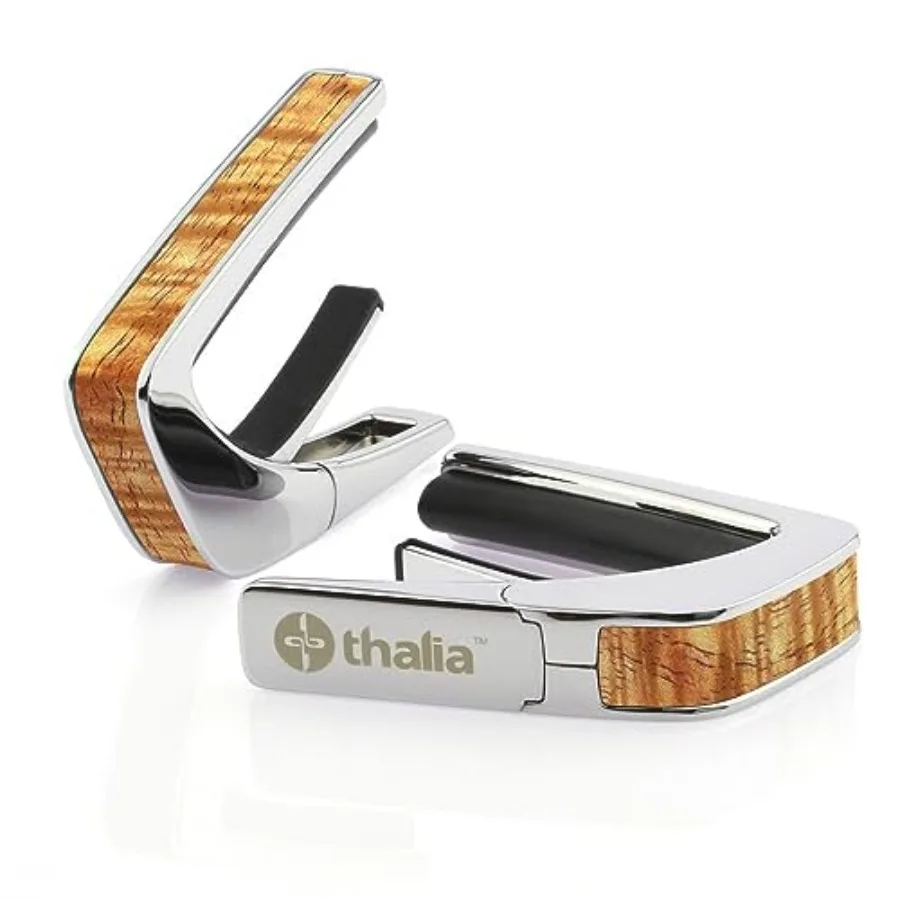 Chrome Finish Capo for Guitar: Durable Metal Construction, Sleek Silver Color, Quick-Release Mechanism for Easy Key Changes
Chrome Finish Capo for Guitar: Durable Metal Construction, Sleek Silver Color, Quick-Release Mechanism for Easy Key Changes