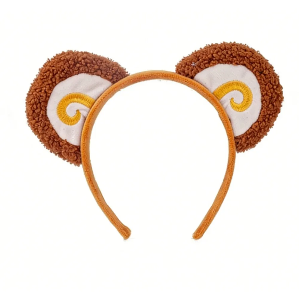 PESENAR Adorable Monkey Ear Headband with Embroidery Detail, Soft Fuzzy Monkey Ear Hair Hoop, Perfect for Halloween, Birthday Pa
PESENAR Adorable Monkey Ear Headband with Embroidery Detail, Soft Fuzzy Monkey Ear Hair Hoop, Perfect for Halloween, Birthday Pa