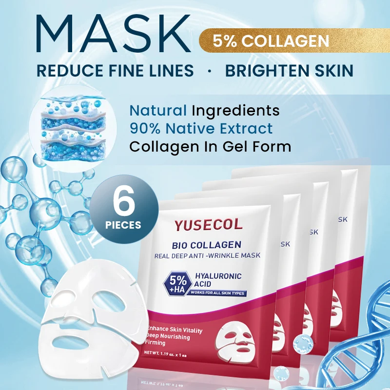 Summer Bio-Collagen Real Deep Mask Hydrating Overnight Hydrogel Mask Face Elasticity Improvement Anti-aging Facial Skin Care
Summer Bio-Collagen Real Deep Mask Hydrating Overnight Hydrogel Mask Face Elasticity Improvement Anti-aging Facial Skin Care