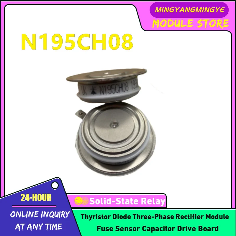 N170CH16 N0392WC120 N170CH14 N0392WC160 N170CH06A N170CH10 N170CH15 НОВЫЙ ОРИГИНАЛЬНЫЙ тиристорный модуль В НАЛИЧИИ
N170CH16 N0392WC120 N170CH14 N0392WC160 N170CH06A N170CH10 N170CH15 НОВЫЙ ОРИГИНАЛЬНЫЙ тиристорный модуль В НАЛИЧИИ