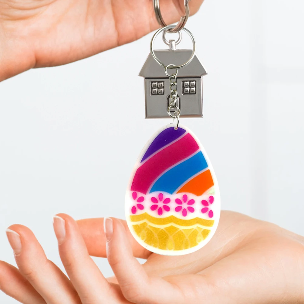 2pcs Easter Keychain Mold Silicone DIY Tools White Color Pendant Making Jewelry Supplies Egg Shaped Casting Resin Crafts Gifts
2pcs Easter Keychain Mold Silicone DIY Tools White Color Pendant Making Jewelry Supplies Egg Shaped Casting Resin Crafts Gifts