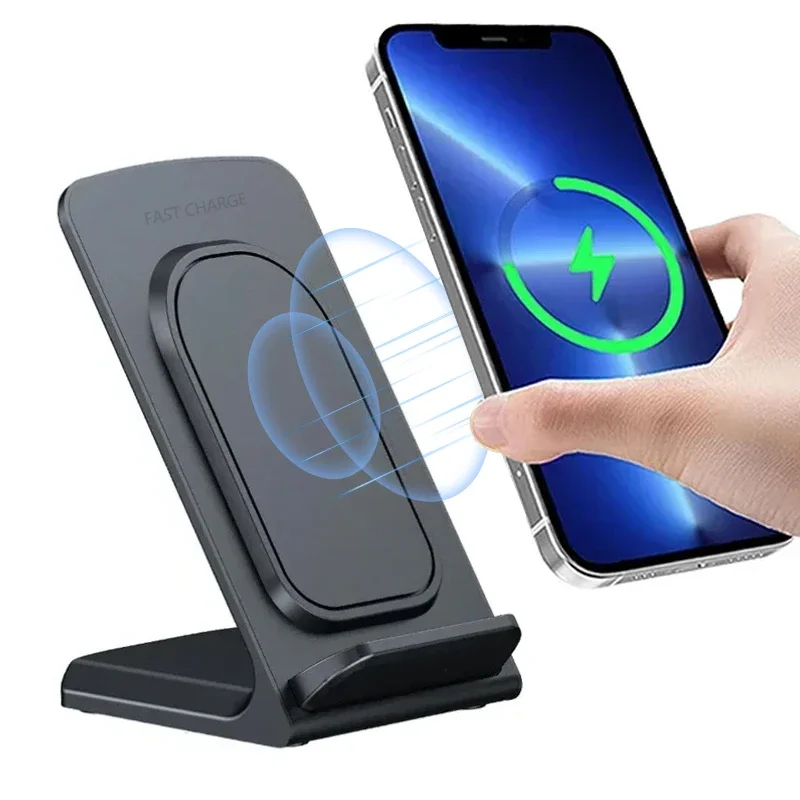 Подставка для беспроводного зарядного устройства с двойной катушкой для iPhone 17, 16, 15, 14, 13, 12 Pro X Samsung S25 S24, док-станция для быстрой зарядки, держатель для телефона
Подставка для беспроводного зарядного устройства с двойной катушкой для iPhone 17, 16, 15, 14, 13, 12 Pro X Samsung S25 S24, док-станция для быстрой зарядки, держатель для телефона