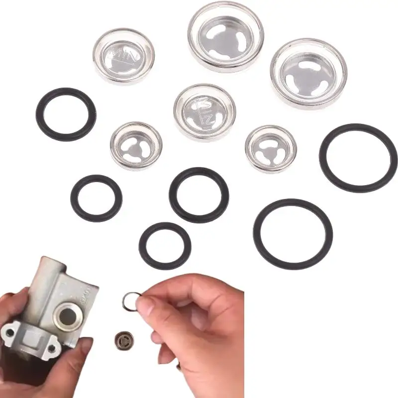 2/5 Sets 12/14.5/18mm Brake Pump Oil Window Gasket Seal Ring For T700 Motorcycle Replacement Accessory
2/5 Sets 12/14.5/18mm Brake Pump Oil Window Gasket Seal Ring For T700 Motorcycle Replacement Accessory