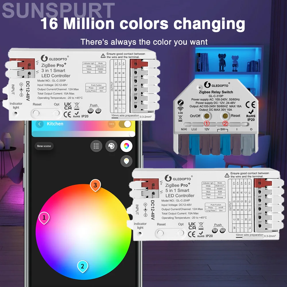 10 Zigbee 3.0 Smart Home RGB светодиодный переключатель Wi-Fi для 5050/2835 Neon COB светодиодная лента AC Triac Dimmer RGBCCT контроллер светодиодных лент
10 Zigbee 3.0 Smart Home RGB светодиодный переключатель Wi-Fi для 5050/2835 Neon COB светодиодная лента AC Triac Dimmer RGBCCT контроллер светодиодных лент