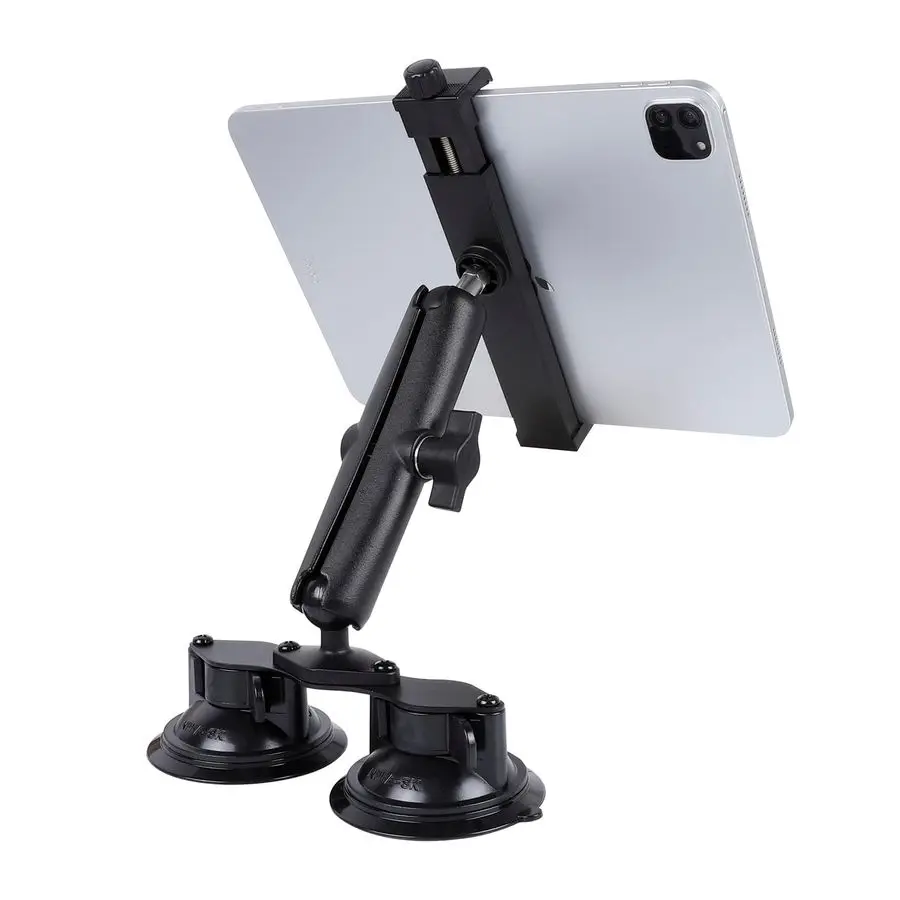 Pro 12.9 Inch Tablet Mount with Dual Suction Cup Base for Truck Car Windshield, Aluminum Arm Heavy Duty Tablet Suction Holder fo
Pro 12.9 Inch Tablet Mount with Dual Suction Cup Base for Truck Car Windshield, Aluminum Arm Heavy Duty Tablet Suction Holder fo
