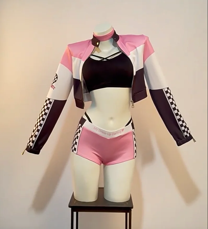 Anime My Dress Up Darling Race Suit Short Marin Kitagawa Cosplay Costume Halloween Costume Girl Performance Disguise Wear
Anime My Dress Up Darling Race Suit Short Marin Kitagawa Cosplay Costume Halloween Costume Girl Performance Disguise Wear