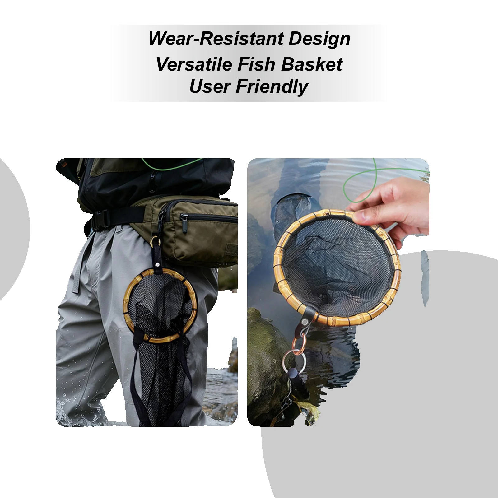 Плавающая корзина для рыболовной сети, прочная несущая сумка, складной держатель для рыбалки для каяка, раков, наживки, окуня, форели
Плавающая корзина для рыболовной сети, прочная несущая сумка, складной держатель для рыбалки для каяка, раков, наживки, окуня, форели