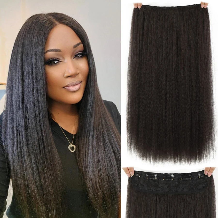 synthetic yaki straight Clip in Hair Extensions 20 Inch Curly Hair Extension Long Soft Synthetic Hairpieces for Women
synthetic yaki straight Clip in Hair Extensions 20 Inch Curly Hair Extension Long Soft Synthetic Hairpieces for Women