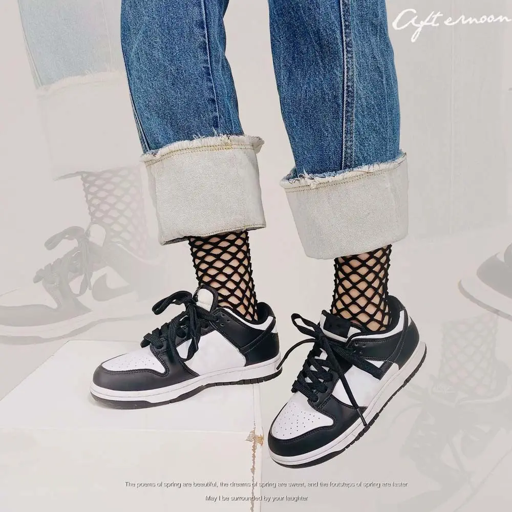 Sweet College Style Mesh Female Cotton Hosiery Casual Socks Women Socks Hole Socks Tube Socks Hollow Fishnet Socks
Sweet College Style Mesh Female Cotton Hosiery Casual Socks Women Socks Hole Socks Tube Socks Hollow Fishnet Socks