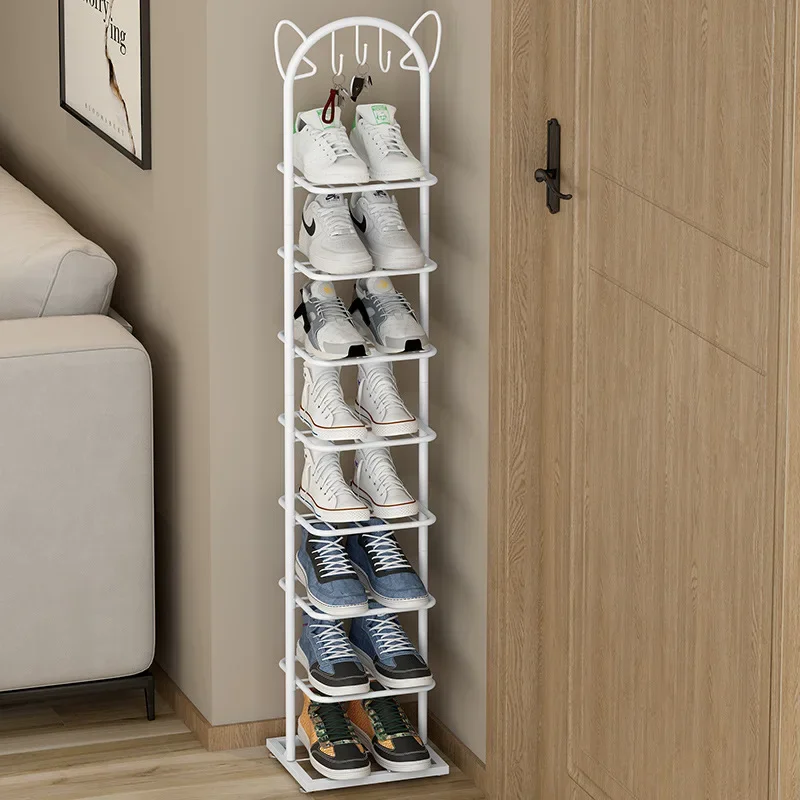 Multilayer Cat Ear Shoe Rack Multi-Layer Metal Shoe Cabinet Home Living Room Shoes Slippers High Heels Storage Shoe Organizer
Multilayer Cat Ear Shoe Rack Multi-Layer Metal Shoe Cabinet Home Living Room Shoes Slippers High Heels Storage Shoe Organizer