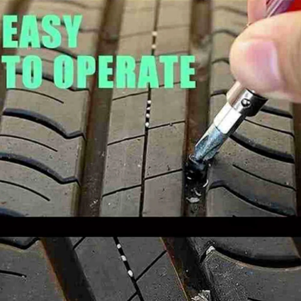 Vacuum Tire Rubber Nails CAR Good Sealing High Connection Strength Tire Repair Vacuum 8Pieces Rubber Car Motorcycle
Vacuum Tire Rubber Nails CAR Good Sealing High Connection Strength Tire Repair Vacuum 8Pieces Rubber Car Motorcycle