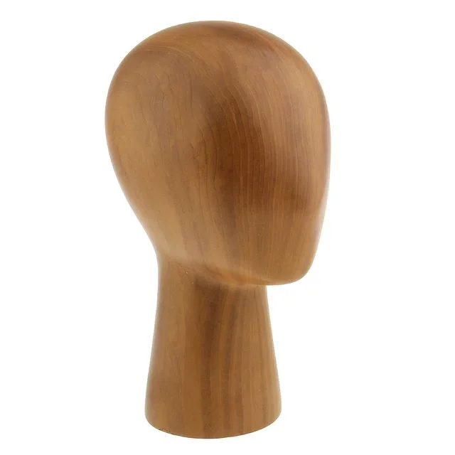 Wood Grain Head Imitation Wooden Mannequin Head Hat Display Stand Wig Holder
Wood Grain Head Imitation Wooden Mannequin Head Hat Display Stand Wig Holder
