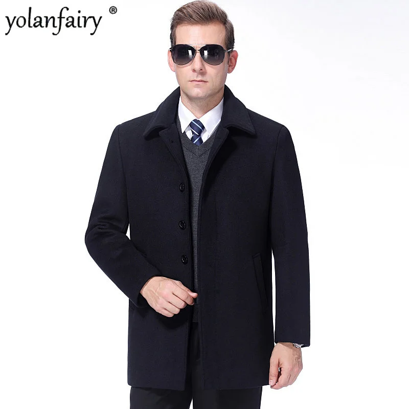 Autumn Winter 2023 New In Outwear Cashmere Coat Men Wool Male Medium Thick Woolen 's Long Clothing Abrigos
Autumn Winter 2023 New In Outwear Cashmere Coat Men Wool Male Medium Thick Woolen 's Long Clothing Abrigos
