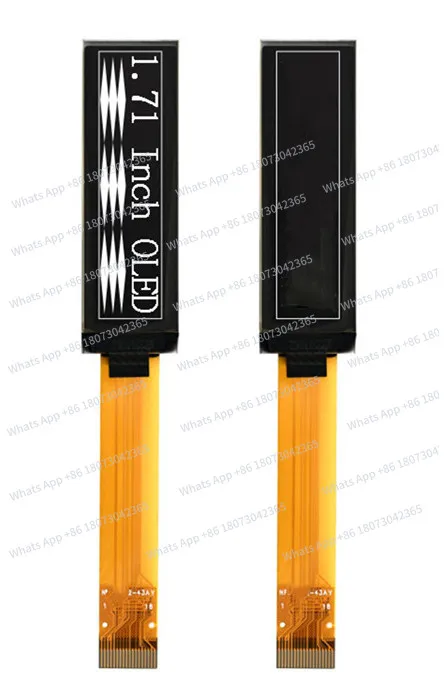 IPS-экран 1,71 дюйма, 18-контактный, белый, с контроллером SSD1312, 128*32, интерфейс I2C
IPS-экран 1,71 дюйма, 18-контактный, белый, с контроллером SSD1312, 128*32, интерфейс I2C