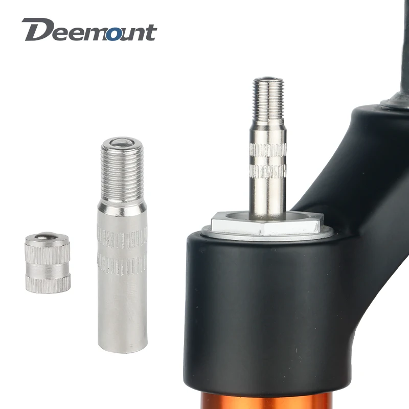 8V1 Thread Inner Spring Bicycle A/V Valve Extender Schrader Adaptor W/ Gasket Copper Cap for Bike Front Fork Suspension Nozzle
8V1 Thread Inner Spring Bicycle A/V Valve Extender Schrader Adaptor W/ Gasket Copper Cap for Bike Front Fork Suspension Nozzle