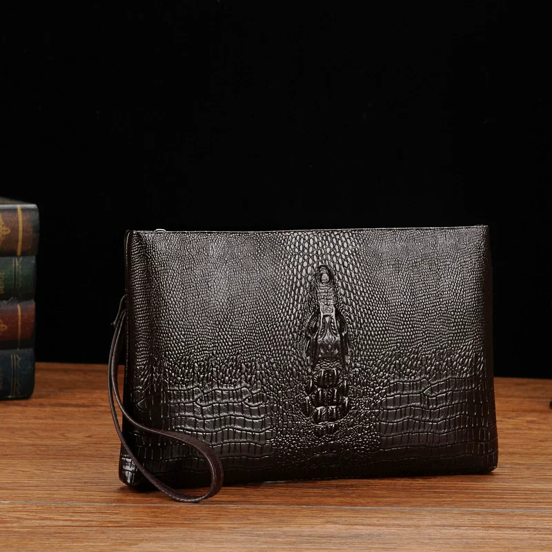 Luxury Brand Men Clutch Bag Fashion Long Wallet Men Leather Double Zipper Business Purse Black Brown Casual Male Handy Money Bag
Luxury Brand Men Clutch Bag Fashion Long Wallet Men Leather Double Zipper Business Purse Black Brown Casual Male Handy Money Bag