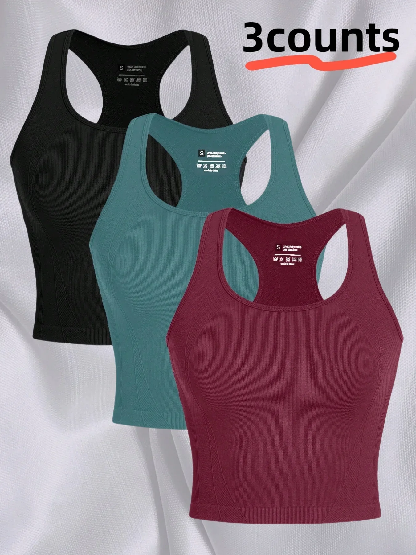 Sleeveless racing back sports cut top,women's running fitness spandex fitness vest,gym sports top
Sleeveless racing back sports cut top,women's running fitness spandex fitness vest,gym sports top