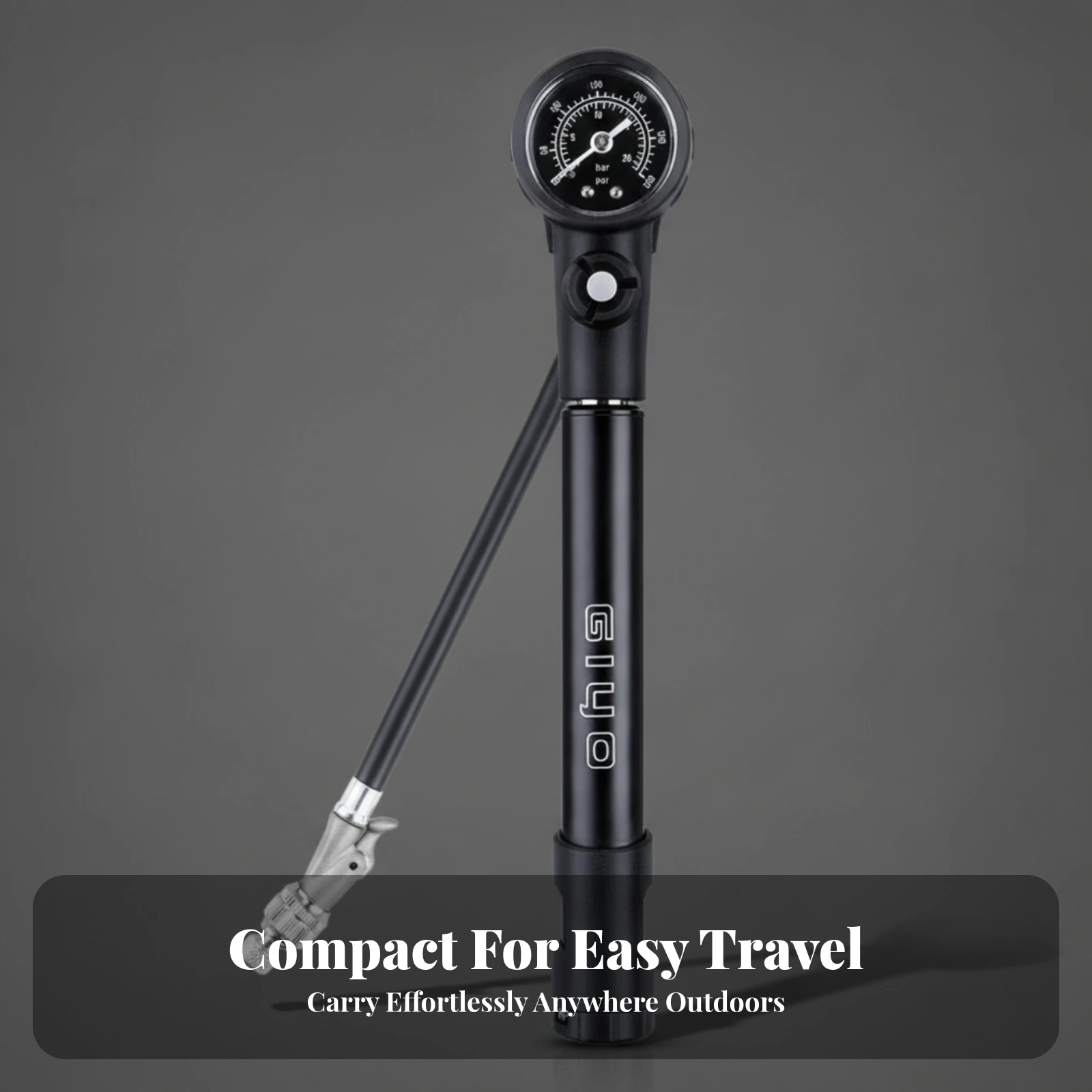Mini Cycle Hand Pump Locking Lever Bike Pump with Gauge Hose Connector
Mini Cycle Hand Pump Locking Lever Bike Pump with Gauge Hose Connector