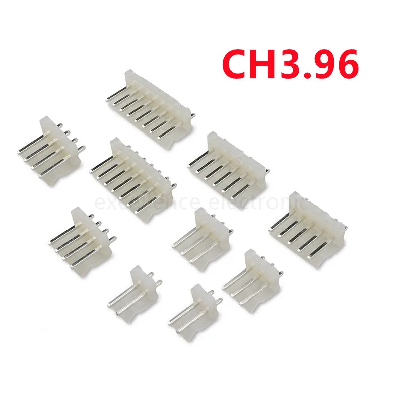 20PCS CH3.96 Pitch 3.96mm 2/3/4/5/6/7/8/9/10 Pin Straight Pins Connector Pin Header
20PCS CH3.96 Pitch 3.96mm 2/3/4/5/6/7/8/9/10 Pin Straight Pins Connector Pin Header