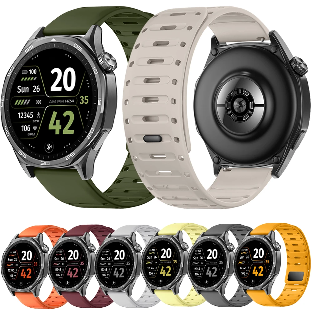 22mm Magnetic Bracelet for Huawei Watch GT5 GT4 3 Pro 5 46mm Silicone Wristband for Garmin Forerunner 970 965 955 265 255/Venu 3
22mm Magnetic Bracelet for Huawei Watch GT5 GT4 3 Pro 5 46mm Silicone Wristband for Garmin Forerunner 970 965 955 265 255/Venu 3