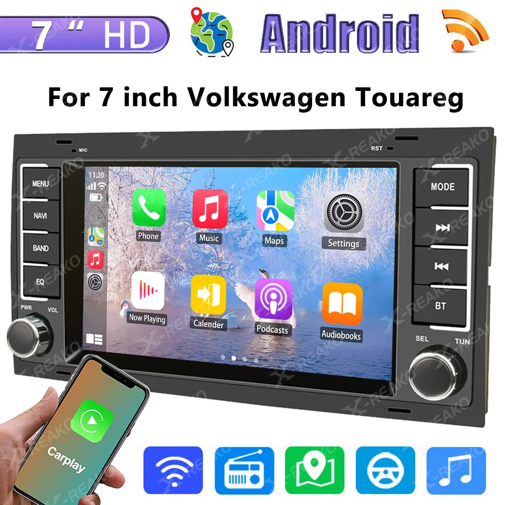 Магнитола 2din для Volkswagen VW Passat Touareg Multivan T5, Android, 4G, 7 дюймов
Магнитола 2din для Volkswagen VW Passat Touareg Multivan T5, Android, 4G, 7 дюймов