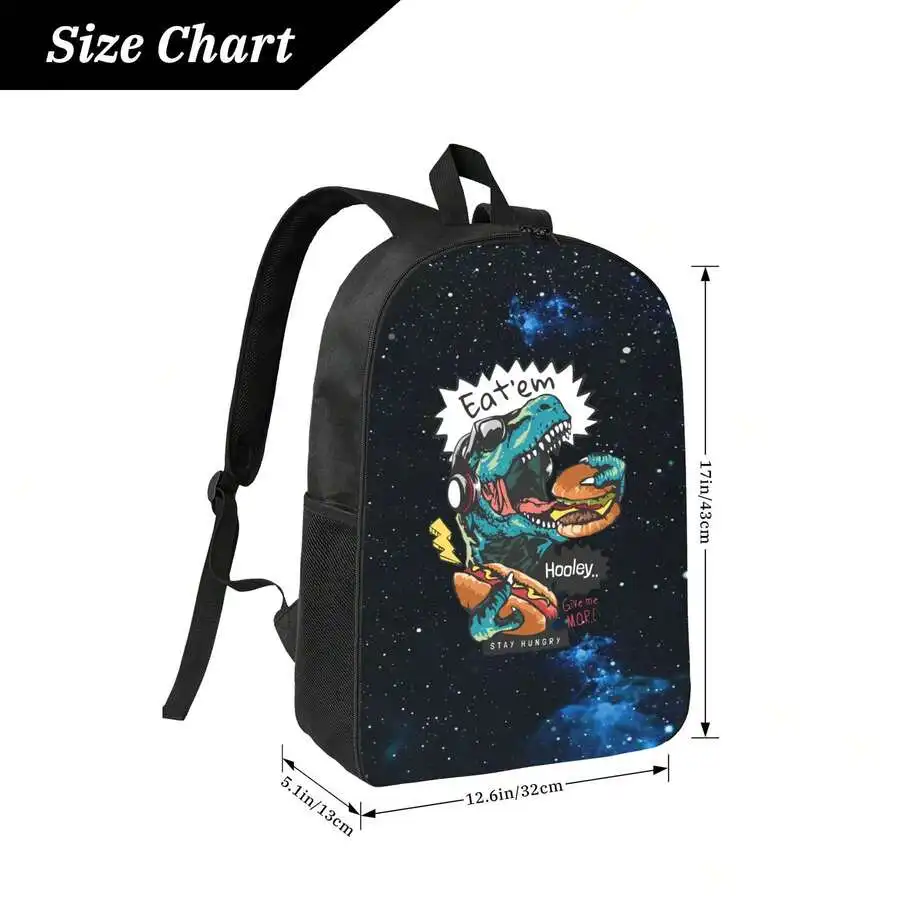 Funny Dinosaur Space Print Backpack For Adults Zipper Laptop Bag Casual Unisex
Funny Dinosaur Space Print Backpack For Adults Zipper Laptop Bag Casual Unisex