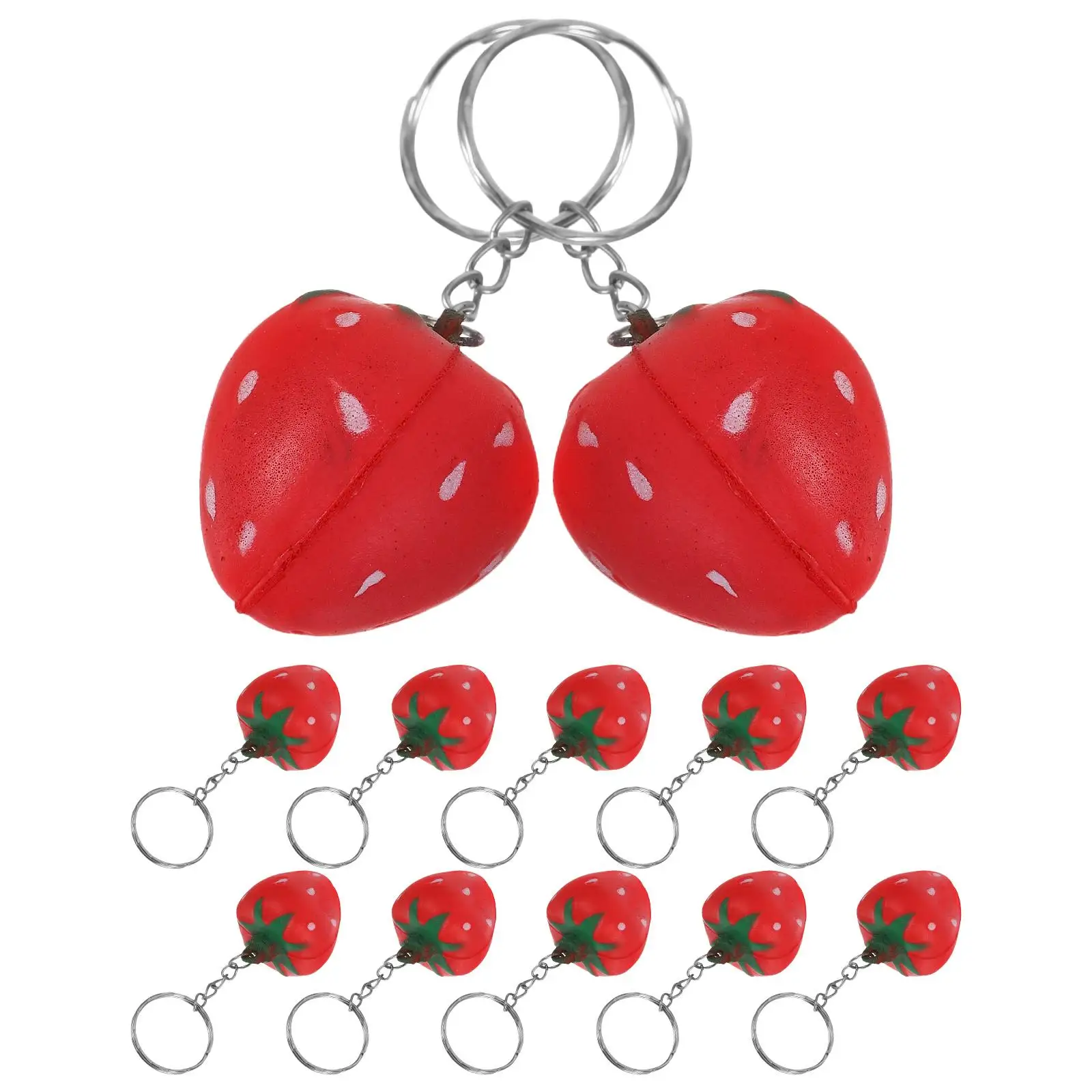 12 Pcs Strawberry Keychain Fruit Pendant Strawberries Wallet Mini Charms Fruits Zinc Alloy
12 Pcs Strawberry Keychain Fruit Pendant Strawberries Wallet Mini Charms Fruits Zinc Alloy