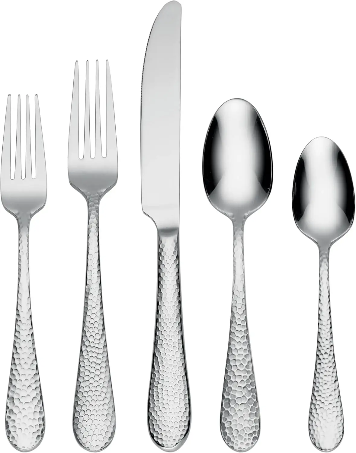 45-Piece Stainless Steel Flatware Set, Service for 8, Dishwasher Safe and Rust Resistant, Knives Spoons Forks for Home Kitchen
45-Piece Stainless Steel Flatware Set, Service for 8, Dishwasher Safe and Rust Resistant, Knives Spoons Forks for Home Kitchen