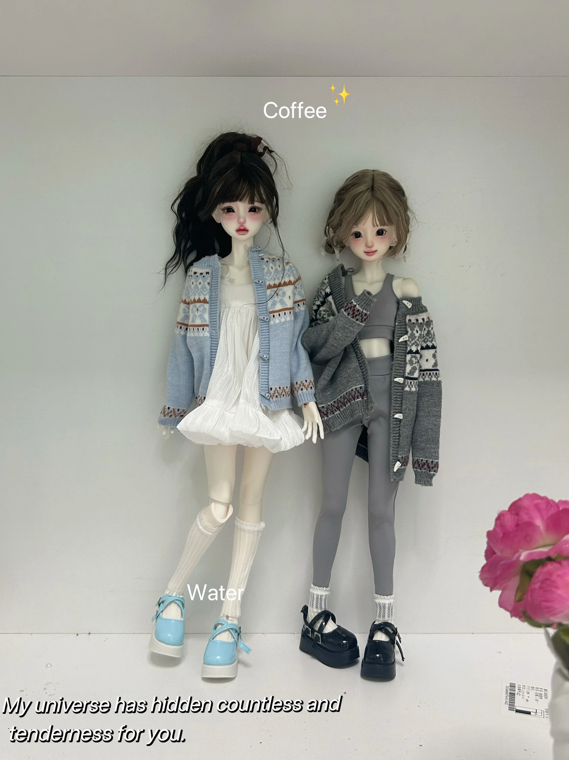 Одежда для кукол BJD подходит для размера 1/4, вязаный кардиган в стиле ретро, комплект одежды, аксессуары для кукол (3 очки)
Одежда для кукол BJD подходит для размера 1/4, вязаный кардиган в стиле ретро, комплект одежды, аксессуары для кукол (3 очки)