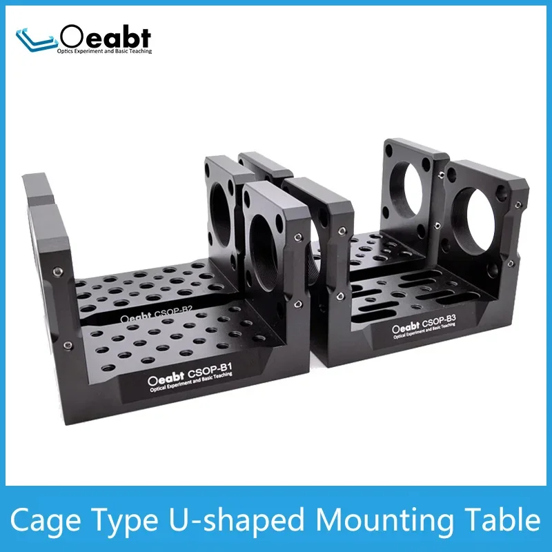 CSOP Series 30mm Cage System U-shaped Stage Optical Experiment Research Modified Platform Function Adapter M4 M6
CSOP Series 30mm Cage System U-shaped Stage Optical Experiment Research Modified Platform Function Adapter M4 M6