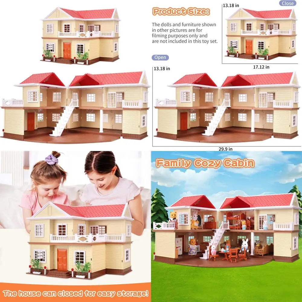 Уютный игровой набор-домик с мебелью и аксессуарами для детских ролевых игр
Уютный игровой набор-домик с мебелью и аксессуарами для детских ролевых игр