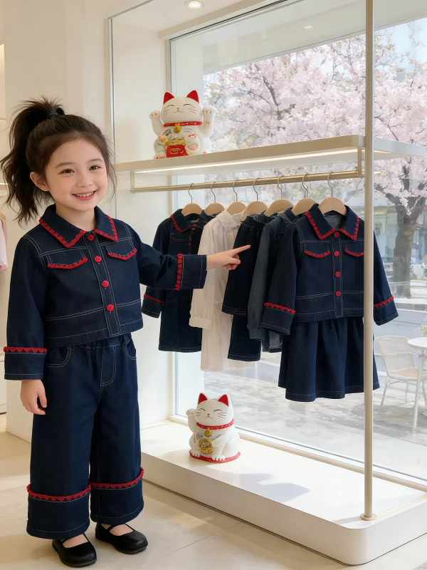 Girls Casual Denim Set Spring 2026 Comfortable Ba Bowtie Two-piece Trendy Outfit High Waist Long Pants ort Skirt
Girls Casual Denim Set Spring 2026 Comfortable Ba Bowtie Two-piece Trendy Outfit High Waist Long Pants ort Skirt