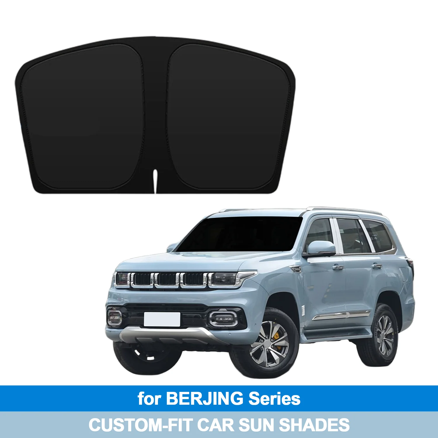 Custom Fit for BEIJING BJ30 BJ40 BJ60 2022-2024 Front Windshield Sun Shade Window Shades Cover Sun Visor Shield Protection
Custom Fit for BEIJING BJ30 BJ40 BJ60 2022-2024 Front Windshield Sun Shade Window Shades Cover Sun Visor Shield Protection