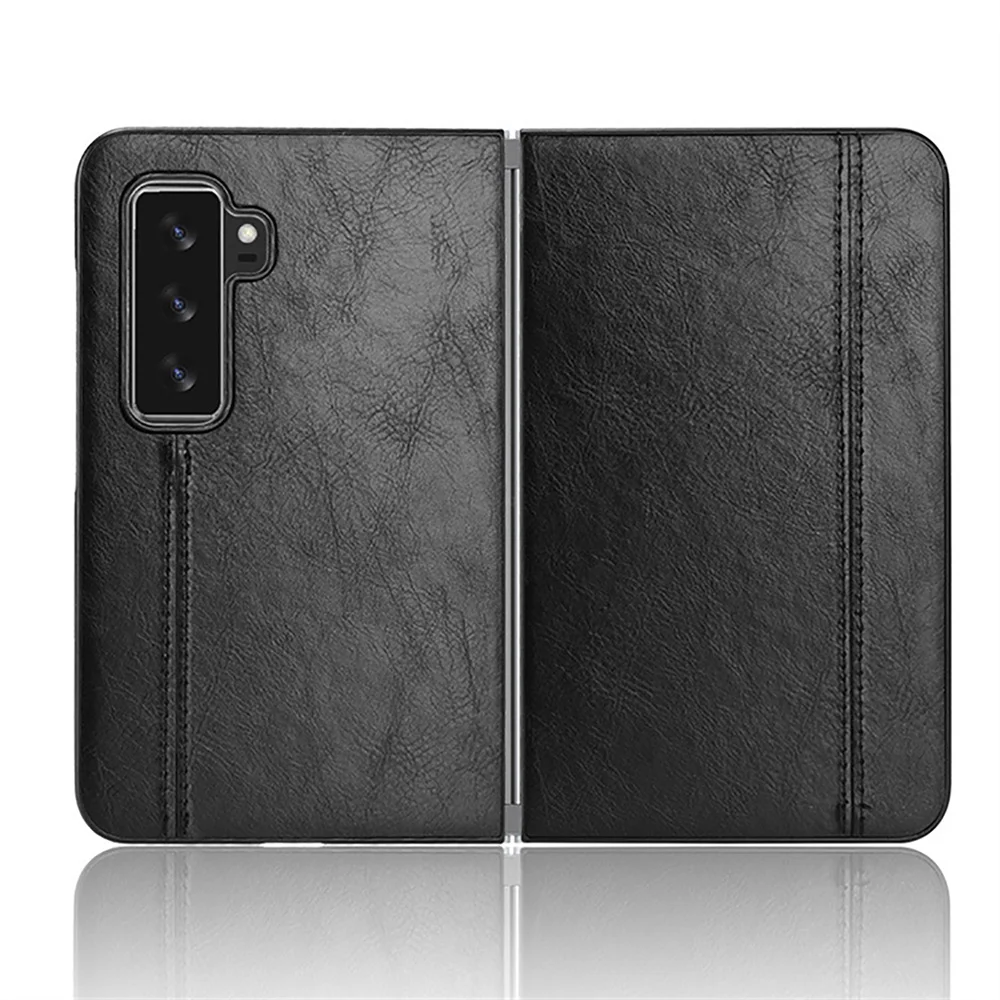 PU Leather Phone Case PC Protective Cover Litchi Skin Phone Cover for Microsoft Surface Duo 2
PU Leather Phone Case PC Protective Cover Litchi Skin Phone Cover for Microsoft Surface Duo 2